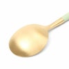 クチポール（Cutipol） ゴア/GOA セラドンマットゴールド コーヒー/ティースプーン [ネコポス対応可(18点まで)]