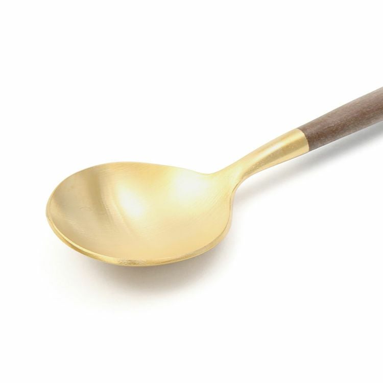 クチポール（Cutipol） ゴア/GOA ブラウンマットゴールド コーヒー/ティースプーン [ネコポス対応可(18点まで)]