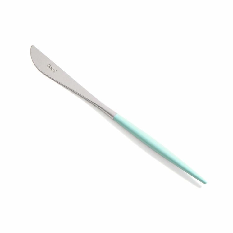 クチポール（Cutipol） ゴア/GOA ターコイズ ディナーナイフ/テーブルナイフ [ネコポス対応可(18点まで)]