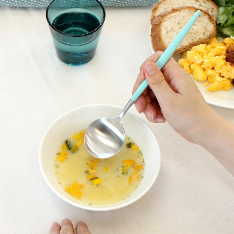 クチポール（Cutipol） ゴア/GOA ターコイズ ディナースプーン [ネコポス対応可(18点まで)]