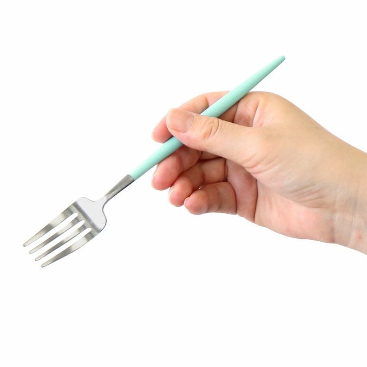 クチポール（Cutipol） ゴア/GOA ターコイズ デザートフォーク [ネコポス対応可(18点まで)]