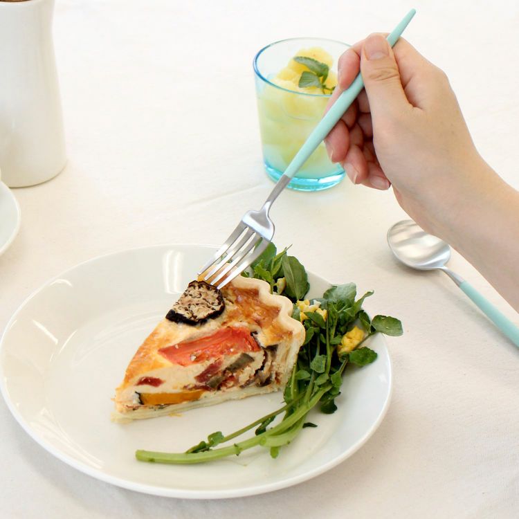 クチポール（Cutipol） ゴア/GOA ターコイズ デザートフォーク [ネコポス対応可(18点まで)]