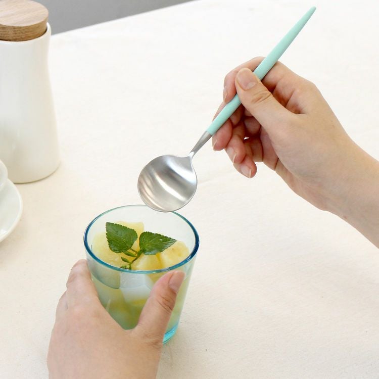 クチポール（Cutipol） ゴア/GOA ターコイズ デザートスプーン [ネコポス対応可(18点まで)]