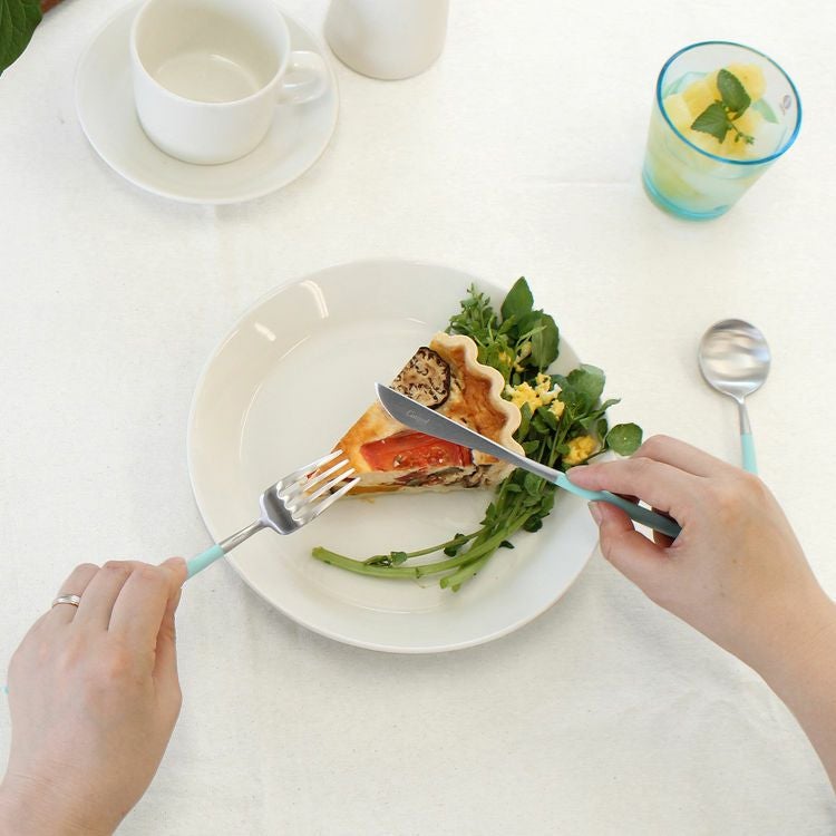 クチポール（Cutipol） ゴア/GOA ターコイズ デザート3点セット [ネコポス対応可(6セットまで)]