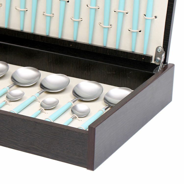 クチポール（Cutipol） ゴア/GOA ターコイズ ディナー24点セット