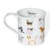 ダヌーン（Dunoon） マグカップ BUTE お気に入りの犬はど～れ？ ANIMAL BREEDS DOG
