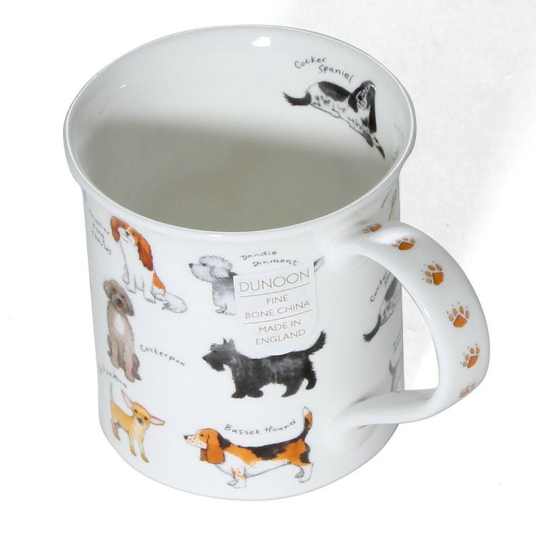 ダヌーン（Dunoon） マグカップ BUTE お気に入りの犬はど～れ？ ANIMAL BREEDS DOG