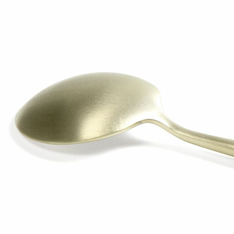 クチポール（Cutipol） ムーンマット/MOON MATT シャンパンゴールド ディナースプーン [ネコポス対応可(18点まで)]
