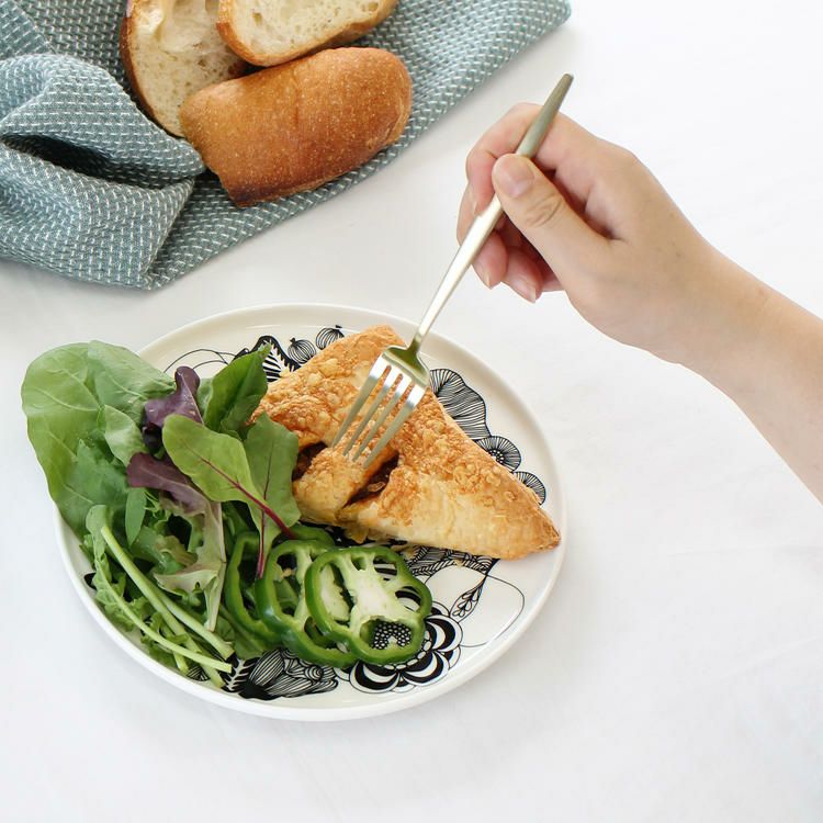 クチポール（Cutipol） ムーンマット/MOON MATT シャンパンゴールド デザートフォーク [ネコポス対応可(18点まで)]