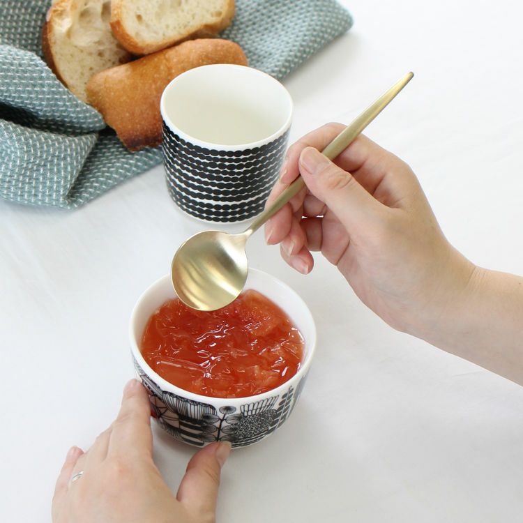 クチポール（Cutipol） ムーンマット/MOON MATT シャンパンゴールド デザートスプーン [ネコポス対応可(18点まで)]