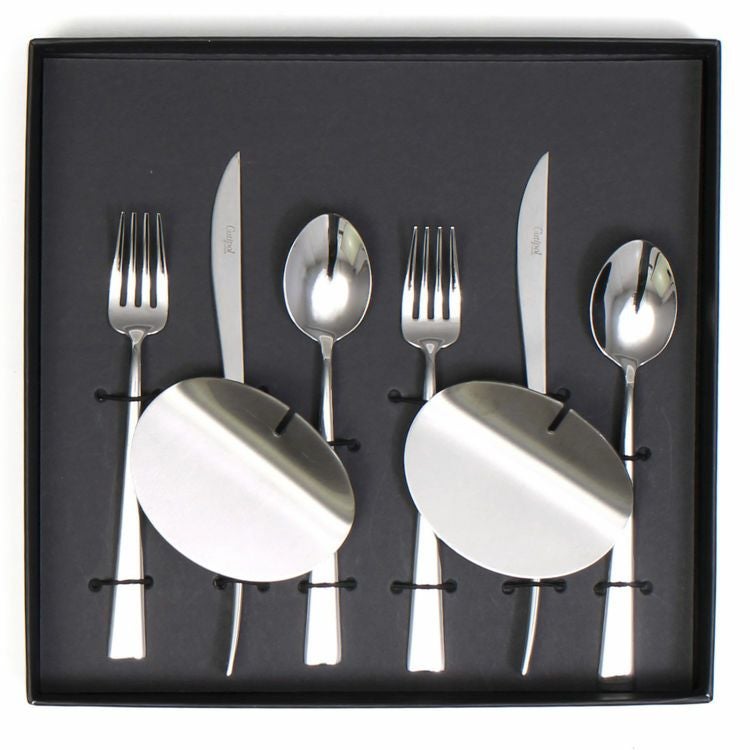 クチポール（Cutipol） デュナ/DUNA ミラー デザート8点セット 化粧箱付