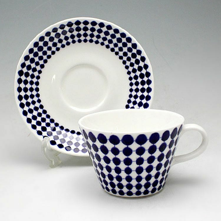 グスタフスベリ（Gustavsberg） アダム/Adam コーヒーカップ＆ソーサー + プレート 18cm 【復刻版】