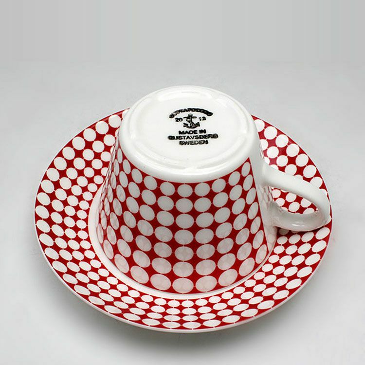 グスタフスベリ（Gustavsberg） エヴァ/Eva コーヒーカップ＆ソーサー + プレート 18cm 【復刻版】