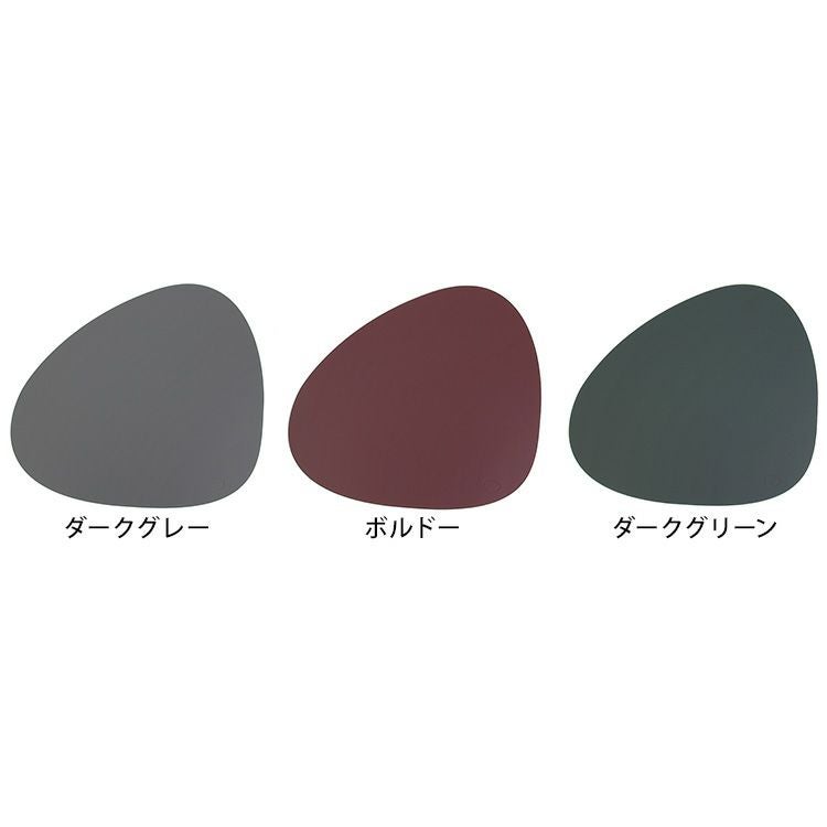 リンド ディーエヌーエー（LIND DNA） カーブプレイスマット SOFTBUCK 37x44cm