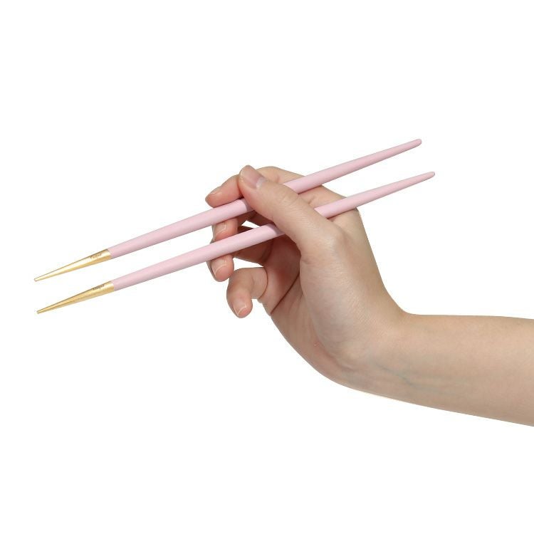 クチポール（Cutipol） ゴア/GOA ピンクマットゴールド 箸 + 箸置きセット [ネコポス対応可(15セットまで)]