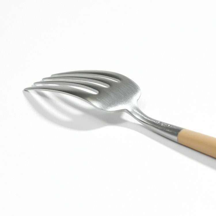 速水もこみちさん別注カラー クチポール（Cutipol） ゴア/GOA ベージュ デザートフォーク