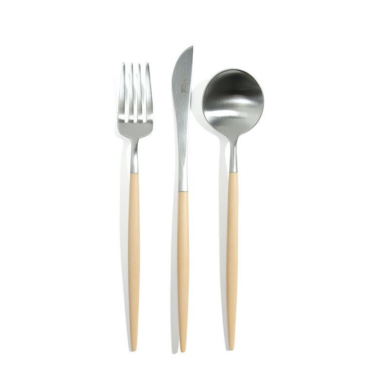 速水もこみちさん別注カラー クチポール（Cutipol） ゴア/GOA ベージュ デザート3点セット