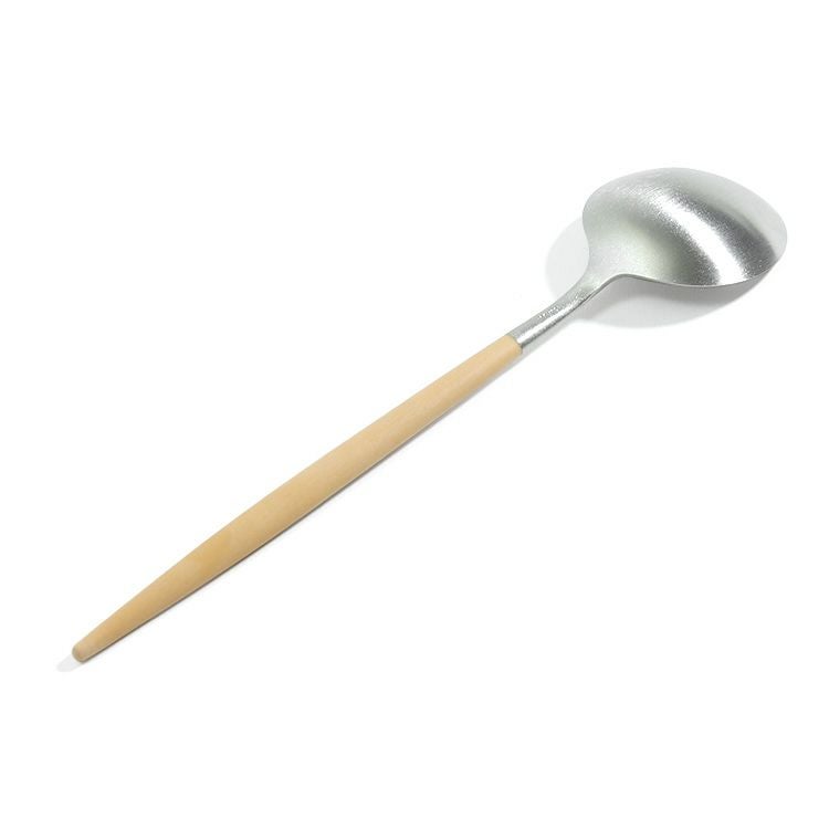 速水もこみちさん別注カラー クチポール（Cutipol） ゴア/GOA ベージュ ディナースプーン