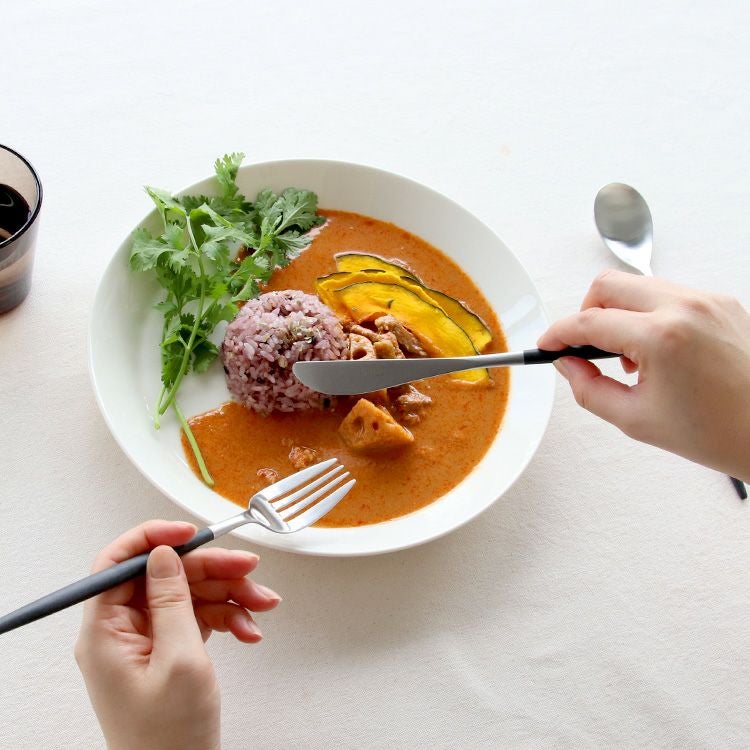 クチポール（Cutipol） ミオ/MIO ブラック ディナー3点セット [ネコポス対応可(6セットのみ)]