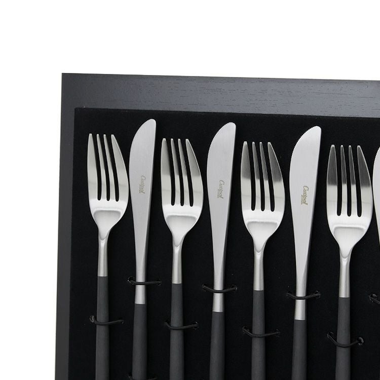 クチポール（Cutipol） ミオ/MIO ブラック ディナー24点セット