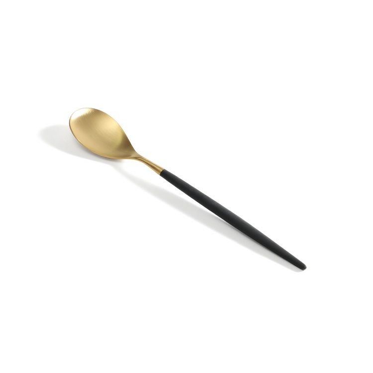 クチポール（Cutipol） ミオ/MIO ブラックマットゴールド デザート6点セット 化粧箱付