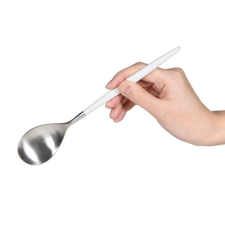 クチポール（Cutipol） ミオ/MIO ホワイト ディナースプーン [ネコポス対応可(18点まで)]