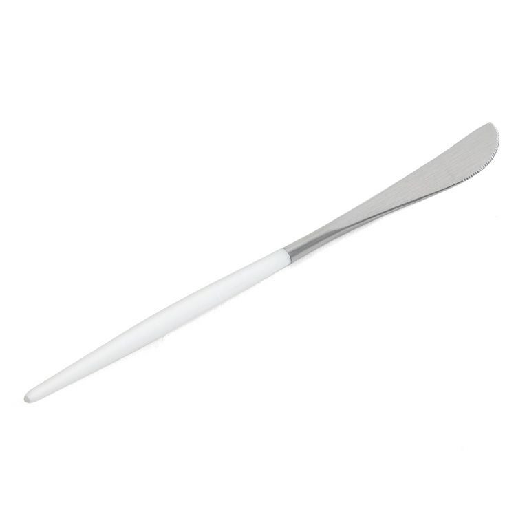 クチポール（Cutipol） ミオ/MIO ホワイト デザートナイフ [ネコポス対応可(18点まで)]