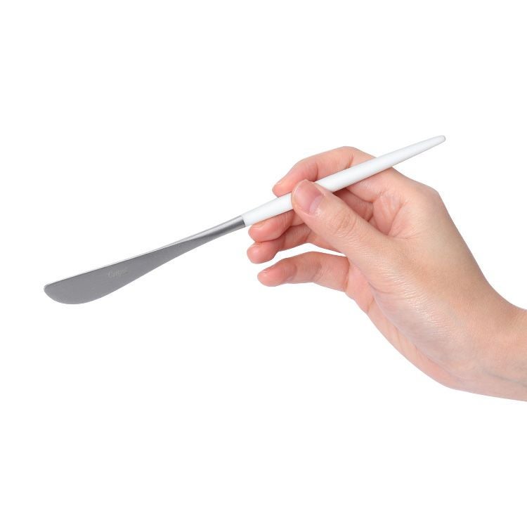 クチポール（Cutipol） ミオ/MIO ホワイト デザートナイフ [ネコポス対応可(18点まで)]