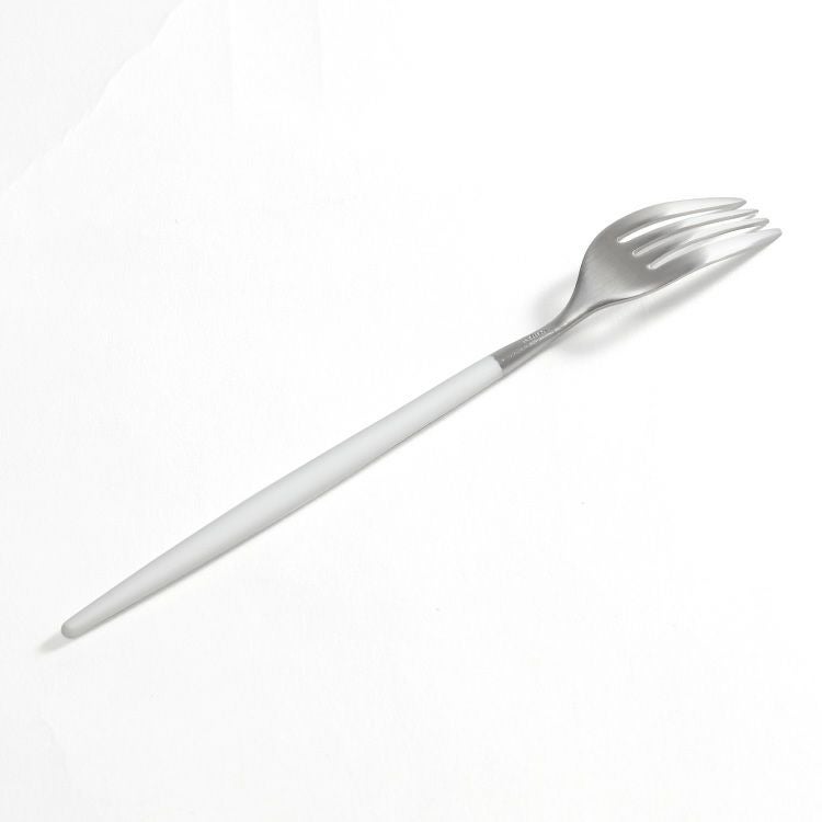 クチポール（Cutipol） ミオ/MIO ホワイト デザートフォーク [ネコポス対応可(18点まで)]