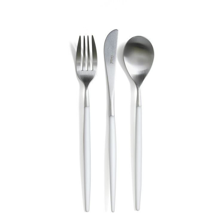 クチポール（Cutipol） ミオ/MIO ホワイト デザート3点セット [ネコポス対応可(6セットのみ)]