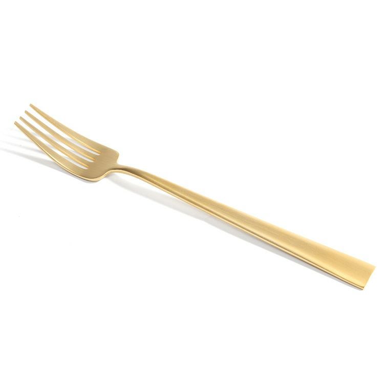 ＜4点セット＞クチポール（Cutipol） デュナ/DUNA ゴールド ディナー3点＆カトラリーレストゴールド1点 [ネコポス対応可(4セットまで)]