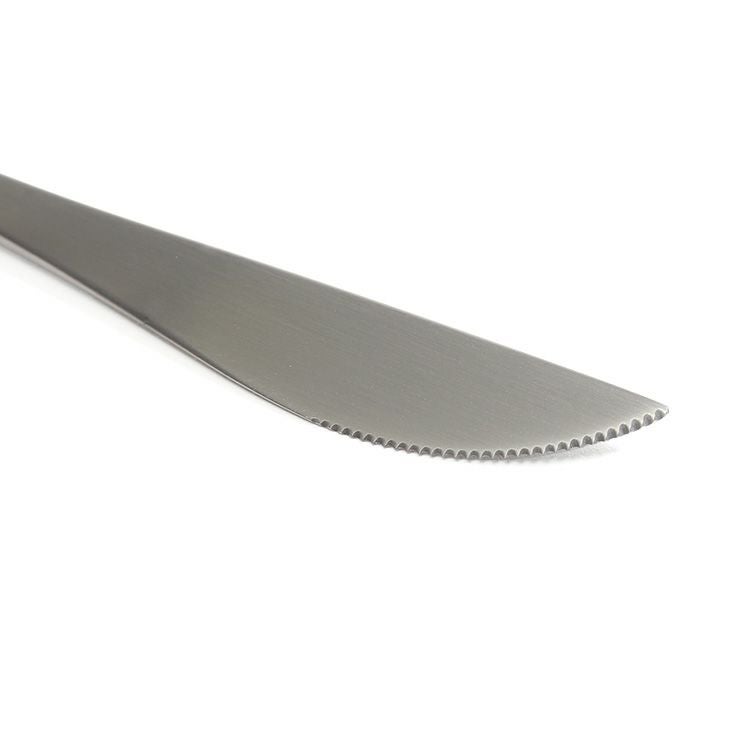 クチポール（Cutipol） ムーンマット/MOON MATT グレー デザートナイフ [ネコポス対応可(18点まで)]