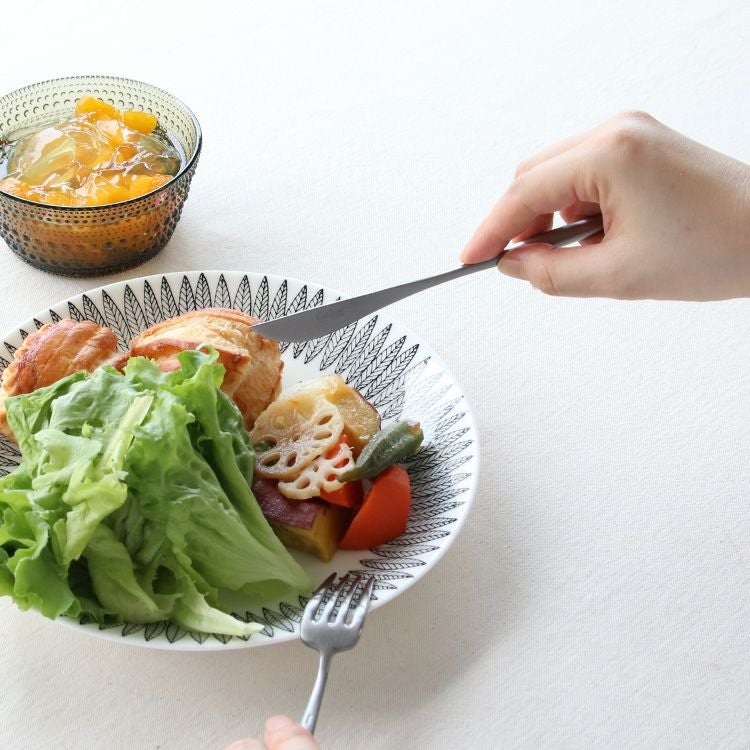 クチポール（Cutipol） ムーンマット/MOON MATT グレー デザートナイフ [ネコポス対応可(18点まで)]