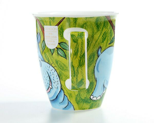ダヌーン（Dunoon） マグカップ NEVIS 大迫力のカバ GO WILD HIPPO