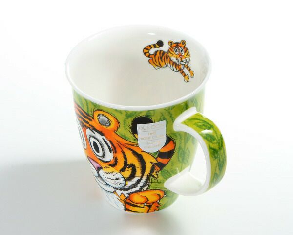 ダヌーン（Dunoon） マグカップ NEVIS 大迫力のトラ GO WILD TIGER