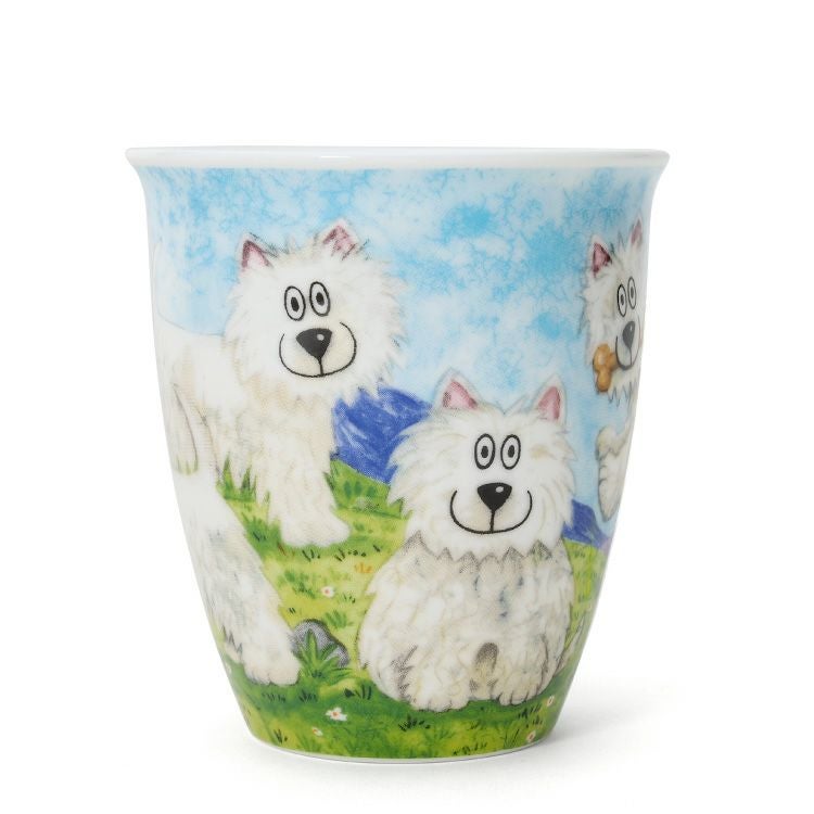 ダヌーン（Dunoon） マグカップ NEVIS 高原で一休み ウェスティ HIGHLAND ANIMALS WESTIE