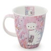ダヌーン（Dunoon） マグカップ NEVIS お花畑のにゃんこ TIDDLES