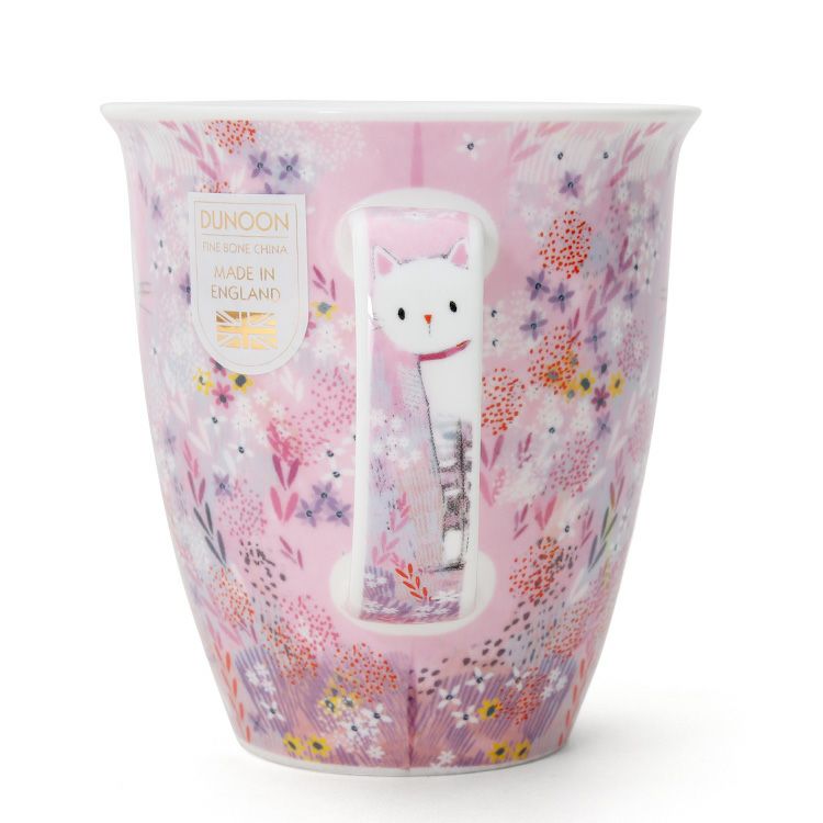 ダヌーン（Dunoon） マグカップ NEVIS お花畑のにゃんこ TIDDLES