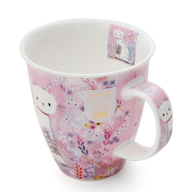 ダヌーン（Dunoon） マグカップ NEVIS お花畑のにゃんこ TIDDLES
