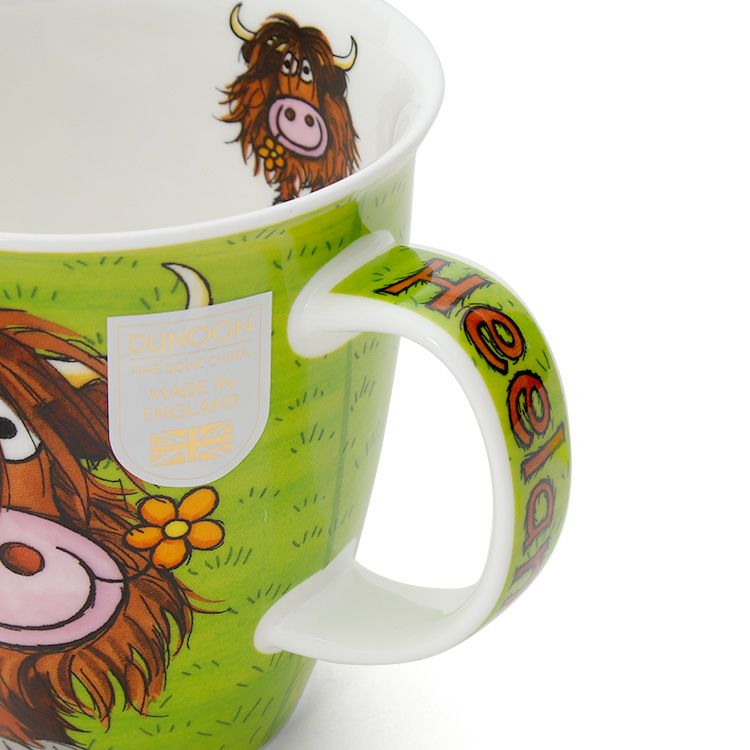 ダヌーン（Dunoon） マグカップ NEVIS お茶目な牛 HIGHLAND GANG Heelan Coo