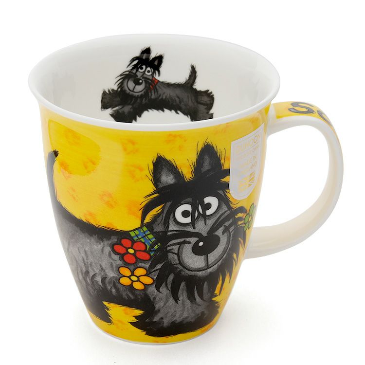 ダヌーン（Dunoon） マグカップ NEVIS 小生意気なスコッティ HIGHLAND GANG Scottie