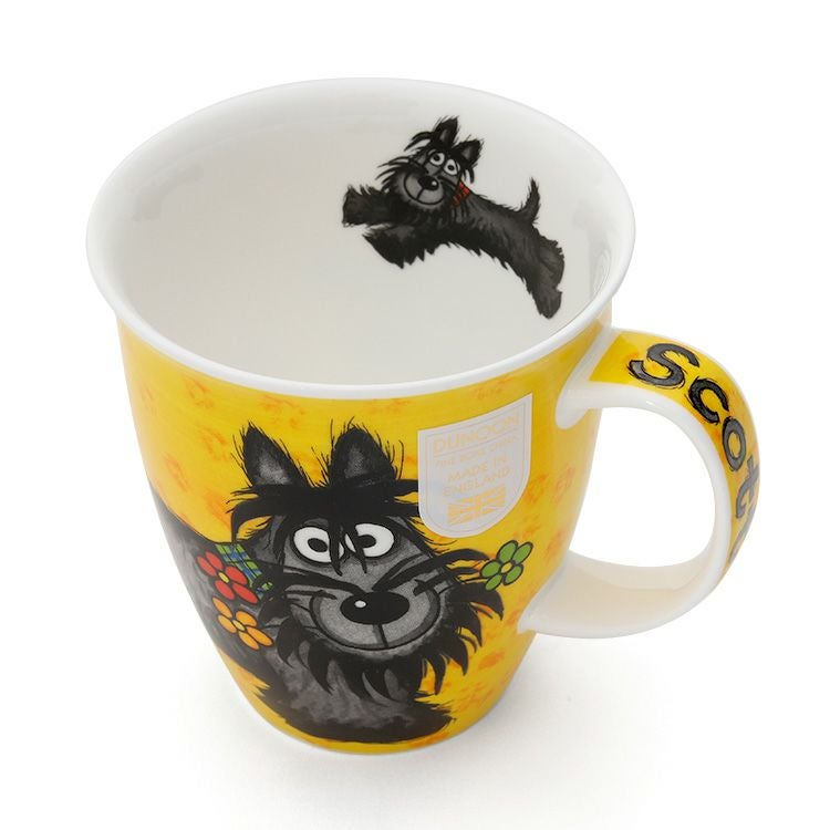 ダヌーン（Dunoon） マグカップ NEVIS 小生意気なスコッティ HIGHLAND GANG Scottie