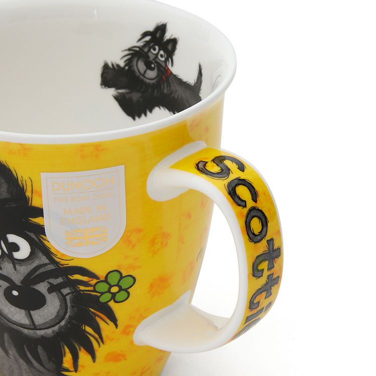 ダヌーン（Dunoon） マグカップ NEVIS 小生意気なスコッティ HIGHLAND GANG Scottie