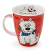 ダヌーン（Dunoon） マグカップ NEVIS お転婆ウェスティ HIGHLAND GANG Westie
