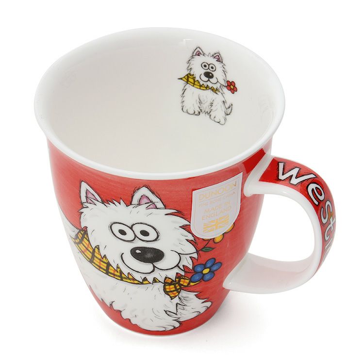 ダヌーン（Dunoon） マグカップ NEVIS お転婆ウェスティ HIGHLAND GANG Westie