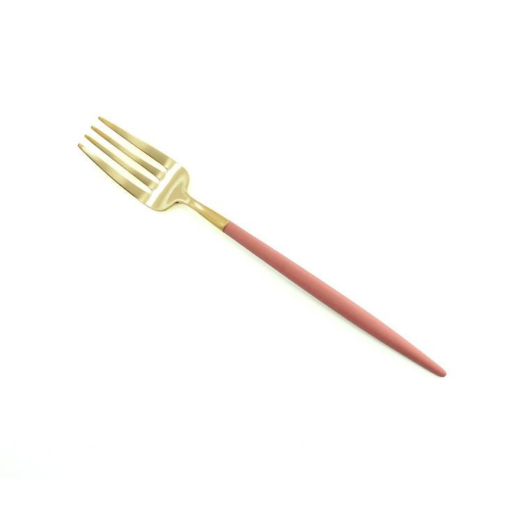 クチポール（Cutipol） ゴア/GOA レッドマットゴールド デザート3点セット [ネコポス対応可(6セットまで)]