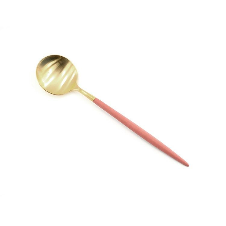 クチポール（Cutipol） ゴア/GOA レッドマットゴールド デザート3点セット [ネコポス対応可(6セットまで)]