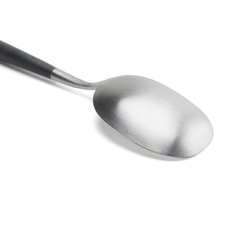 クチポール（Cutipol） ナウ/NAU ブラック デザートスプーン [ネコポス対応可(18点まで)]