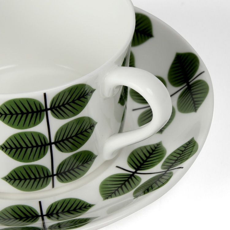 グスタフスベリ（Gustavsberg） ベルソ/Bersa ティーカップ＆ソーサー ストレート 【復刻版】