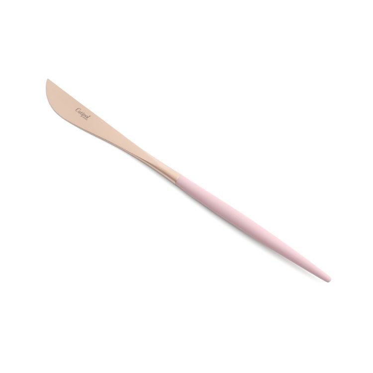 クチポール（Cutipol） ゴア/GOA ピンクマットローズゴールド ディナー3点＆カトラリーレスト1点